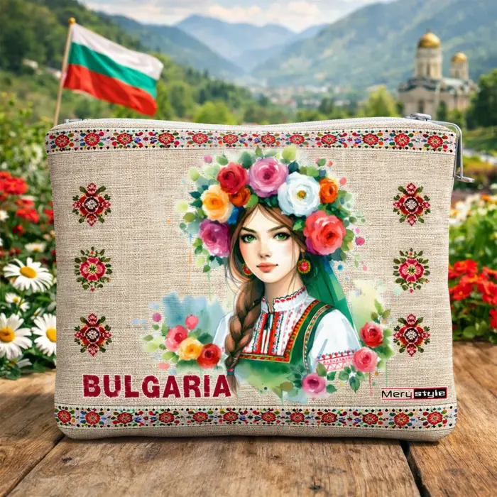 Несесер “Bulgaria” – стилен и практичен аксесоар с български мотиви - 5468 - 3945 - Несесер “Bulgaria” – стилен и практичен аксесоар с български мотиви - 5468 - 3945
