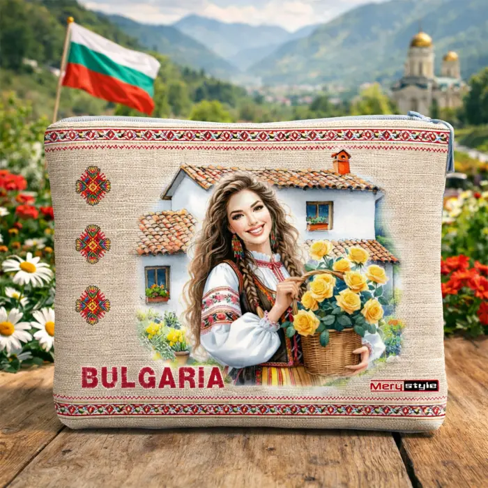 Несесер “Bulgaria” – стилен и практичен аксесоар с български мотиви - 5469 - 3946 - Несесер “Bulgaria” – стилен и практичен аксесоар с български мотиви - 5469 - 3946